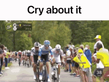 Benoit Cosnefroy Cry About It GIF - Benoit Cosnefroy Cry About It Tour De France GIFs