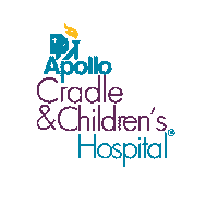 Apollo Cradle Complete Care For Women & Child Sticker - Apollo Cradle Complete Care For Women & Child Hospital Stickers