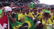 Vai Brasil, Torcida Brasileira, Futebol, Copa Do Mundo, Russia GIF