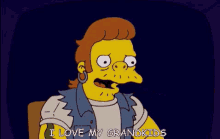 Simpsons I Love My Grandkids GIF