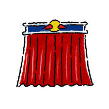bull curtain