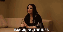 Imagining The Idea Picture Out GIF - Imagining The Idea Picture Out Think GIFs