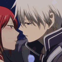 Shirayuki Zen Kiss Anime GIF - Shirayuki Zen Kiss Anime Kiss Anime Couple Gif GIFs