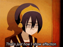 avatar toph affection how i show affection