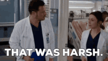 Greys Anatomy Alex Karev GIF - Greys Anatomy Alex Karev That Was Harsh GIFs