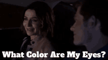 Greys Anatomy Amelia Shepherd GIF - Greys Anatomy Amelia Shepherd What Color Are My Eyes GIFs