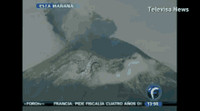 One Of World'S Most Active Volcanos, Mexico'S Popocatepetl Volcano, Has Erupted. GIF - GIFs