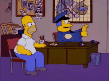 Simpsons Ignoring GIF