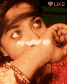 a woman covering her face with her hand with the words " cry right " written on her hand