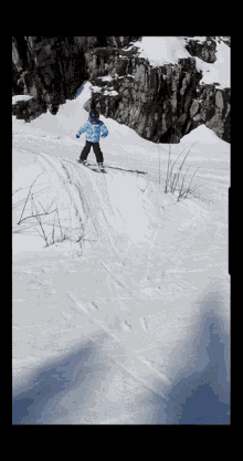 Fall Ski GIF - Fall Ski Kid GIFs