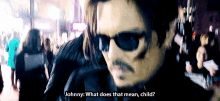 Johnny Depp Confused GIF - Johnny Depp Confused What Does This Mean Child GIFs