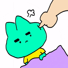 mint cat lovely cute angry