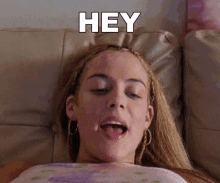 Hey Stefani GIF - Hey Stefani Riley Keough GIFs