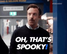 Ted Lasso Spooky GIF - Ted Lasso Spooky 1x01 GIFs