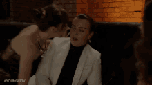Maggie Kiss GIF - Younger Tv Younger Tv Land GIFs
