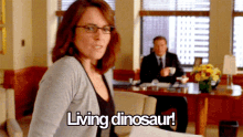 Living Dinosaur 30rock GIF - Living Dinosaur 30rock Liz Lemon GIFs
