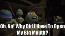 Tmnt Michelangelo GIF - Tmnt Michelangelo Oh No Why Did I Have To Open My Big Mouth GIFs