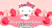 Birthday Happy Birthday GIF - Birthday Happy Birthday Hello Kitty GIFs