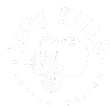 Love Kills Tattoo Studio Sticker - Love Kills Tattoo Studio Stickers