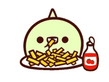0529 dreamhugo eat fries