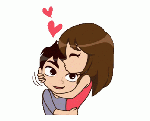 Cute Love Sticker - Cute Love Couple - Discover & Share GIFs