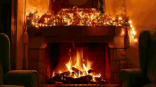 fireplace gif full screen