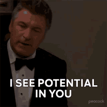 I See Potential In You Jack Donaghy GIF - I See Potential In You Jack Donaghy 30rock GIFs