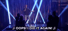 Oops I Did It Again GIF - Adam Levine Oops The Voice GIFs