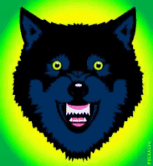 Wolf Wide Eyed GIF - Wolf Wide Eyed Vector Art GIFs