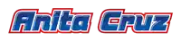 anita cruz is written in red and blue letters on a white background