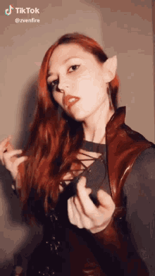 mistress girl power elf cosplay gothic