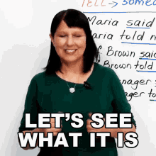 Lets See What It Is Rebecca GIF - Lets See What It Is Rebecca Engvid GIFs