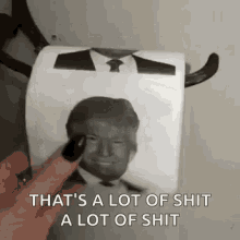 Trump Tissue GIF - Trump Tissue Roll GIFs