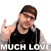 Much Love Jared Dines Sticker - Much Love Jared Dines Lots Of Love Stickers