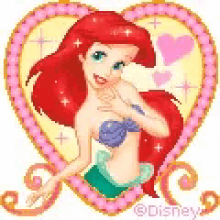 ariel wink the little mermaid