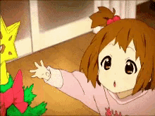 メリークリスマス けいおん! GIF - K On Excited Anime GIFs