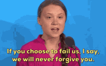 If You Choose T Fail Us We Will Never Forgive You GIF