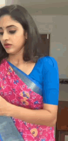 Ayesha Ayesha Saree GIF - Ayesha Ayesha Saree Aayesha GIFs