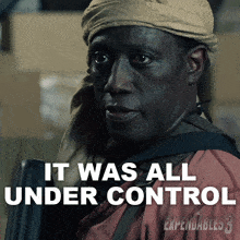 It Was All Under Control Doc GIF - It Was All Under Control Doc Wesley Snipes GIFs