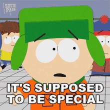 Its Supposed To Be Special Kyle Broflovski GIF - Its Supposed To Be Special Kyle Broflovski South Park GIFs