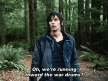 The 100 GIF - The100 War Drums Running Towards The War Drums GIFs