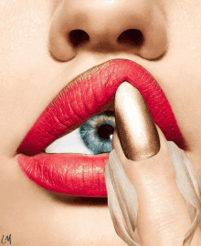 Eye Lips GIF - Eye Lips Lipstick GIFs
