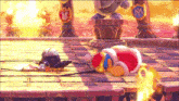 Kirby Fighters 2 King Dedede GIF - Kirby Fighters 2 Kirby King Dedede GIFs