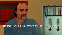 gta vcs grand theft auto vice city stories gta one liners no there wasnt you better shut it its lies phil
