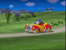 Noddy GIF - Car Cartoons Driving GIFs