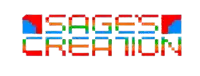 a pixel art logo for sage creation
