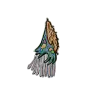 a drawing of a creature with a long tail
