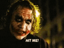 Joker Hit Me GIF - Joker Hit Me Angry GIFs
