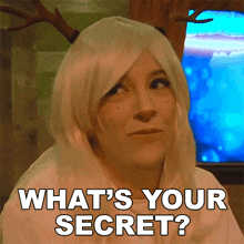 Whats Your Secret Anna Bartelt GIF - Whats Your Secret Anna Bartelt Noelle GIFs
