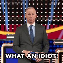 What An Idiot Gerry Dee GIF - What An Idiot Gerry Dee Family Feud Canada GIFs